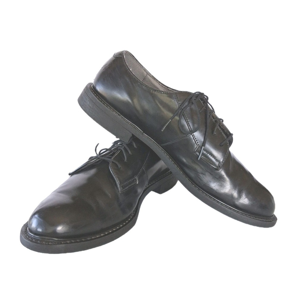 WELLCO Dress‎ Shoes Mens 13D Oxford B301 Avonite Hypalon Black Leather Workwear